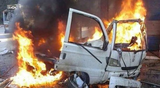 Lazkiye'de patlama! Çok sayıda yaralı var