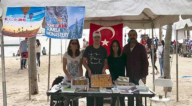 Miami Maratonunda Türk Standı