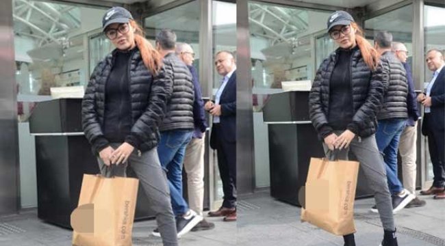 Buse Narcı alışverişte