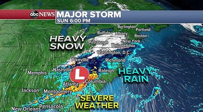 New Jersey'de Kar Yağışı yeniden Başladı