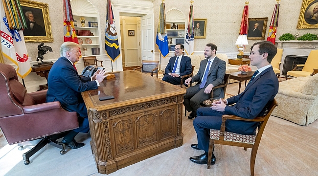 Bakan Albayrak, Trump ile Görüştü