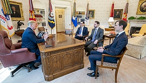 Bakan Albayrak, Trump ile Görüştü