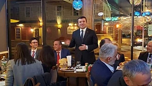 Bakan Yardımcısı Türk Toplumuyla Bir araya geldi