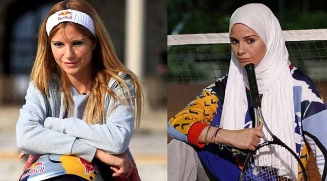 Burcu Çetinkaya Başörtüsünü Çıkardı
