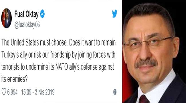 Fuat Oktay'dan Pence'e Seçim Cevabı
