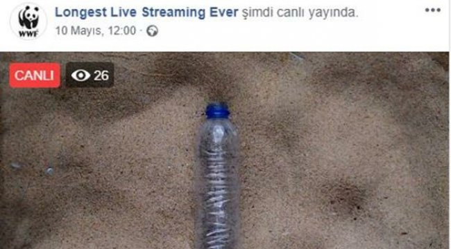 Dünyanın en uzun canlı yayını başladı