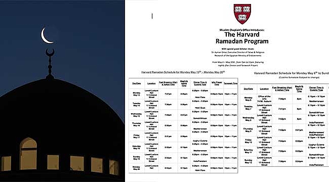 Harvard'ta Sınavlara Ramazan Ayarı