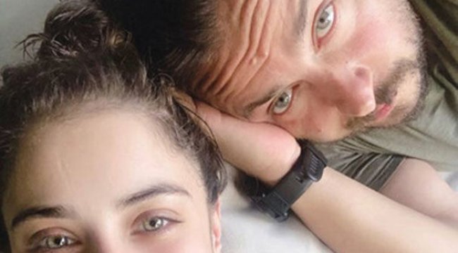 Hazal Kaya-Ali Atay'dan aşk pozu