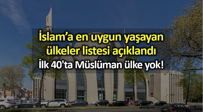 İslam'a en uygun Yaşayan 40 Ülke