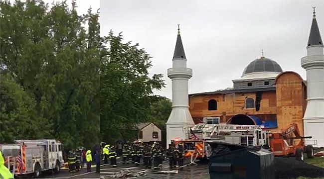New Haven Diyanet Camiinde Yangın