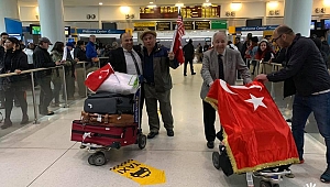 Samsun'dan New York'a Türk Bayrağı