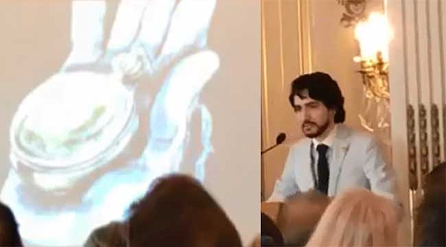 Washington'da Atatürk'ün Saatini Anlattı