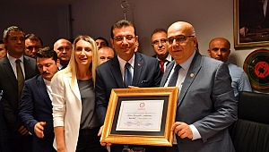İmamoğlu Mazbatasını Yeniden Aldı