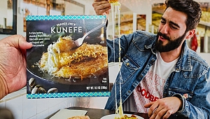 Künefe Amerikan Trader Joe's reyonlarında