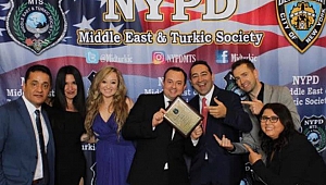 New York Polisinden Ali Çınar'a Ödül
