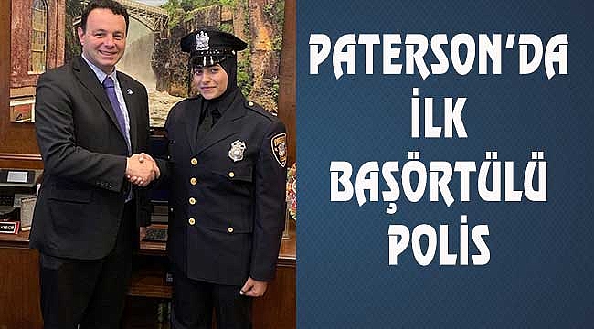 Paterson'da Başörtülü Polis Göreve Başladı