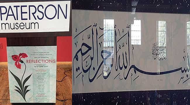 Paterson Müzesinde Ebru Sergisi