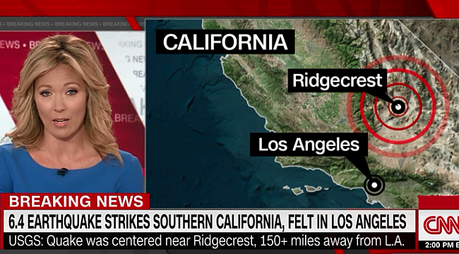 California'da Şiddetli Deprem