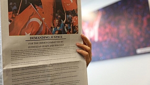 Washington Post gazetesinde '15 Temmuz' ilanı