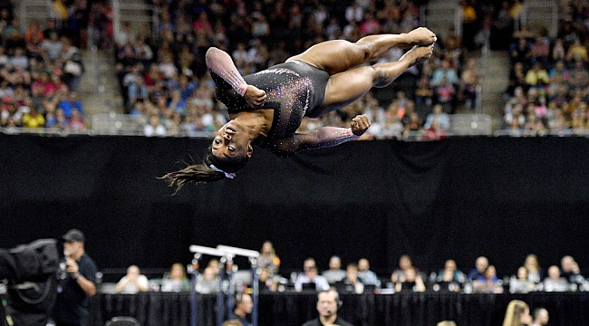 ABD'li Jimnastikçi Simone Biles Tarihe Geçti