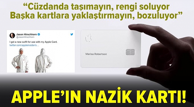 Apple Yeni Kredi Kartını Tanıttı
