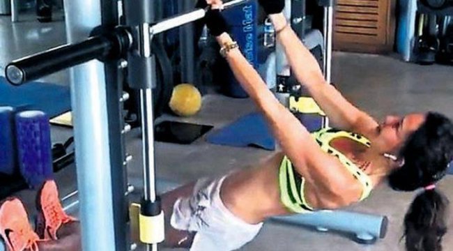 Hande Ataizi spordan vazgeçmiyor