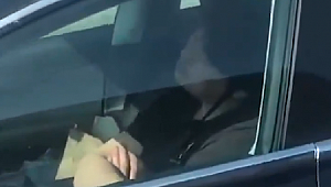 California Otoyolunda Uyuyan Şoför