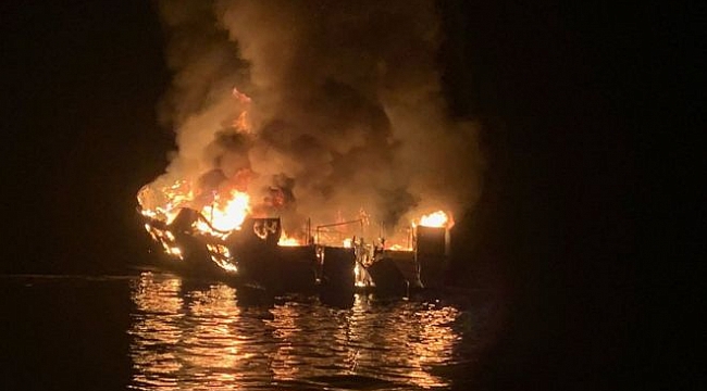 California'da tekne yangını:34 ölü