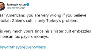 Fahrettin Altun'dan ABD'ye FETÖ Uyarısı