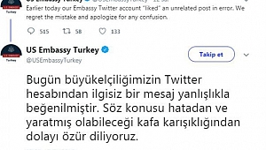 Amerika Büyükelçiliği ile Twitter Krizi