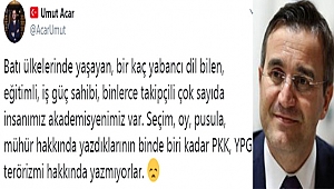 Başkonsolos Acar'dan Türklere Zor Soru