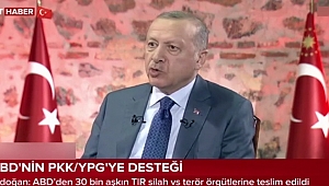 Erdoğan'dan Amerika'ya Mazlum Kobani tepkisi