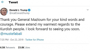 Trump, 17 Şehidin Failine Teşekkür Etti