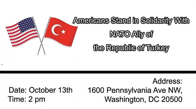 Türkler Barış Pınarı için Washington'da Buluşuyor