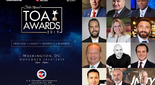 5. TOA Ödülleri Washington'da Verildi