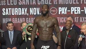 Amerikalı boksçu Wilder, Muhammed Ali'yi yakaladı