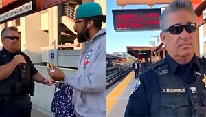 California'da Tren Garında Hamburgere tutuklama