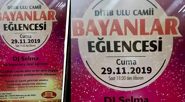 Camide DJ'li Eğlence İptal Edildi