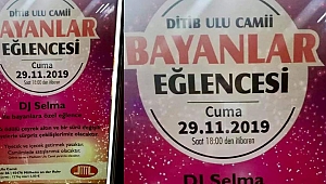 Camide DJ'li Eğlence İptal Edildi