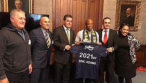 Eric Adams'den Fenerbahçe USA'ya Destek