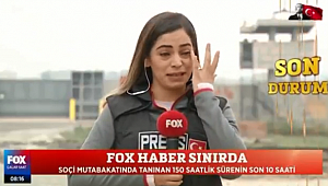 Fox Tv Muhabiri Öznur Aslan'ın duygulandığı an...