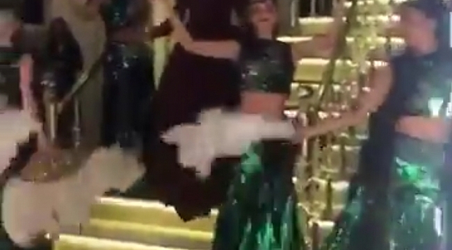İslamcı sosyetenin dansözlü kına gecesi