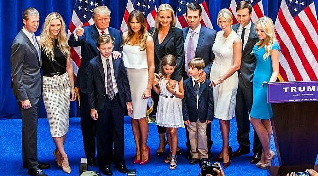 Trump ailesi Vergi Adresini Değiştirdi