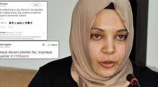 Vatan Partisinden Hilal Kaplan'a Destek