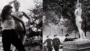 Central Park'taki Çıplak Kız Heykeli Türk Çıktı