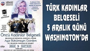 İlk Kadınlar Belgeseli Washington'da