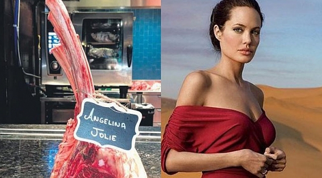 Nusret'in yeni misafiri Angelina Jolie