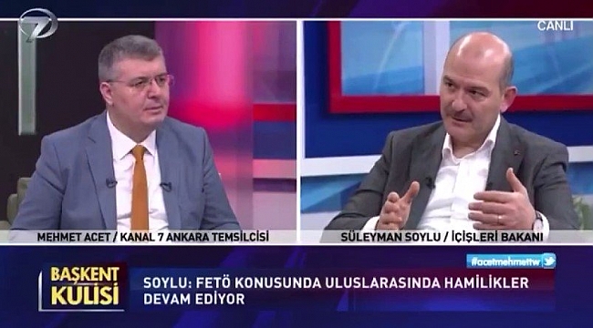 Süleyman Soylu: Adil Öksüz'ün nerede olduğunu biliyoruz