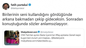 Fatih Altaylı'dan Beste Uyanık'a anlamlı cevap
