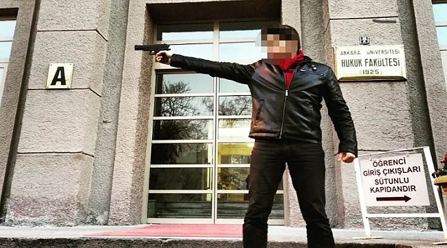 Silah Çektiği okulda Ders Verecek